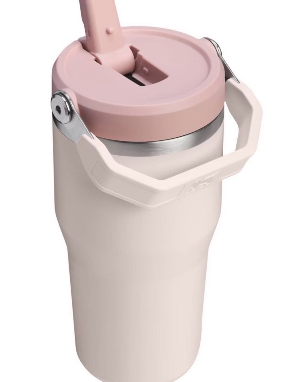 Brand New! Stanley 20oz Stainless Steel 2.0 Flip Straw Tumbler-Rose Quartz - Picture 2 of 16